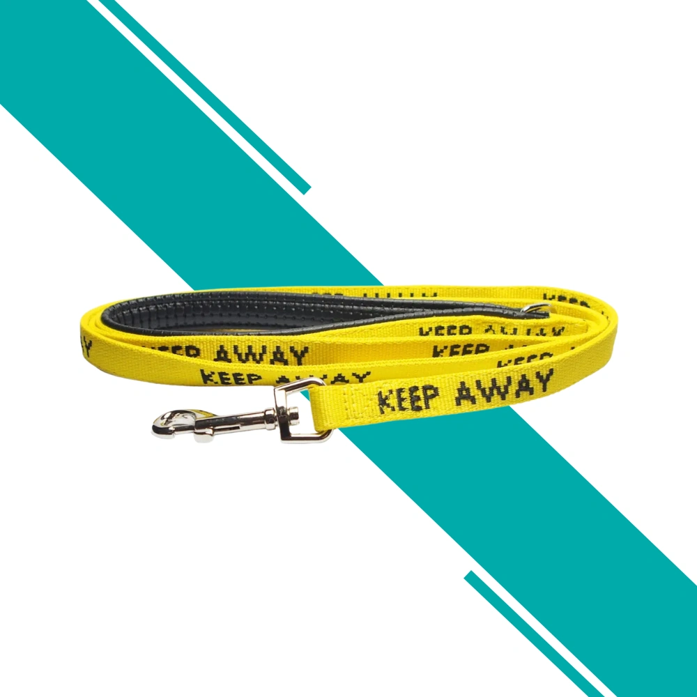 My Anxious Dog KEEP AWAY Yellow Lead